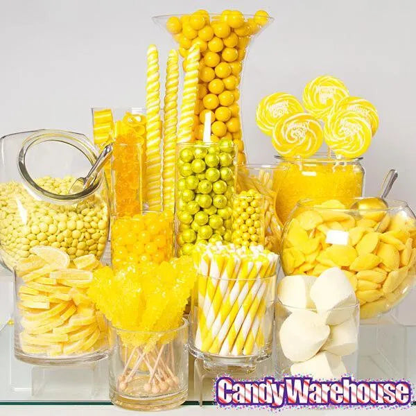 Whirly Pop 1.5-Ounce Swirl Suckers - Yellow: 24-Piece Display