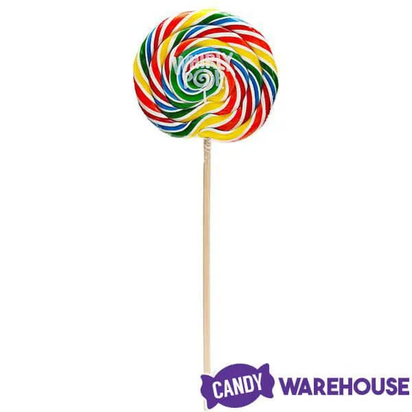 Whirly Pop 10-Ounce Swirl Suckers - Rainbow: 18-Piece Case