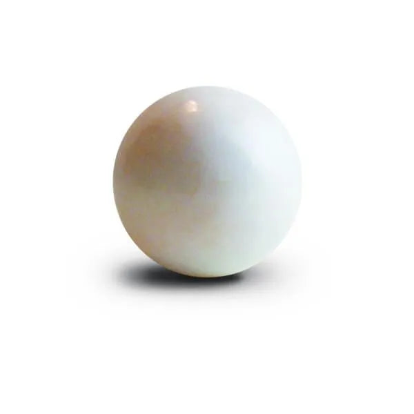 White 1-Inch Gumballs: 2LB Bag