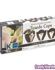 White and Dark Chocolate Tuxedo Cups: 6-Piece Box