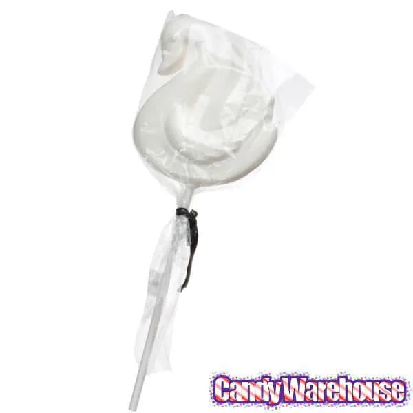 White Swan Lollipops: 12-Piece Bag