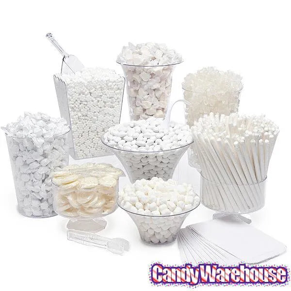 White Toasted Marshmallow Hard Candy Sticks: 100-Piece Box