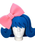 Wig with Large Bow