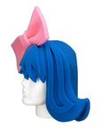 Wig with Large Bow