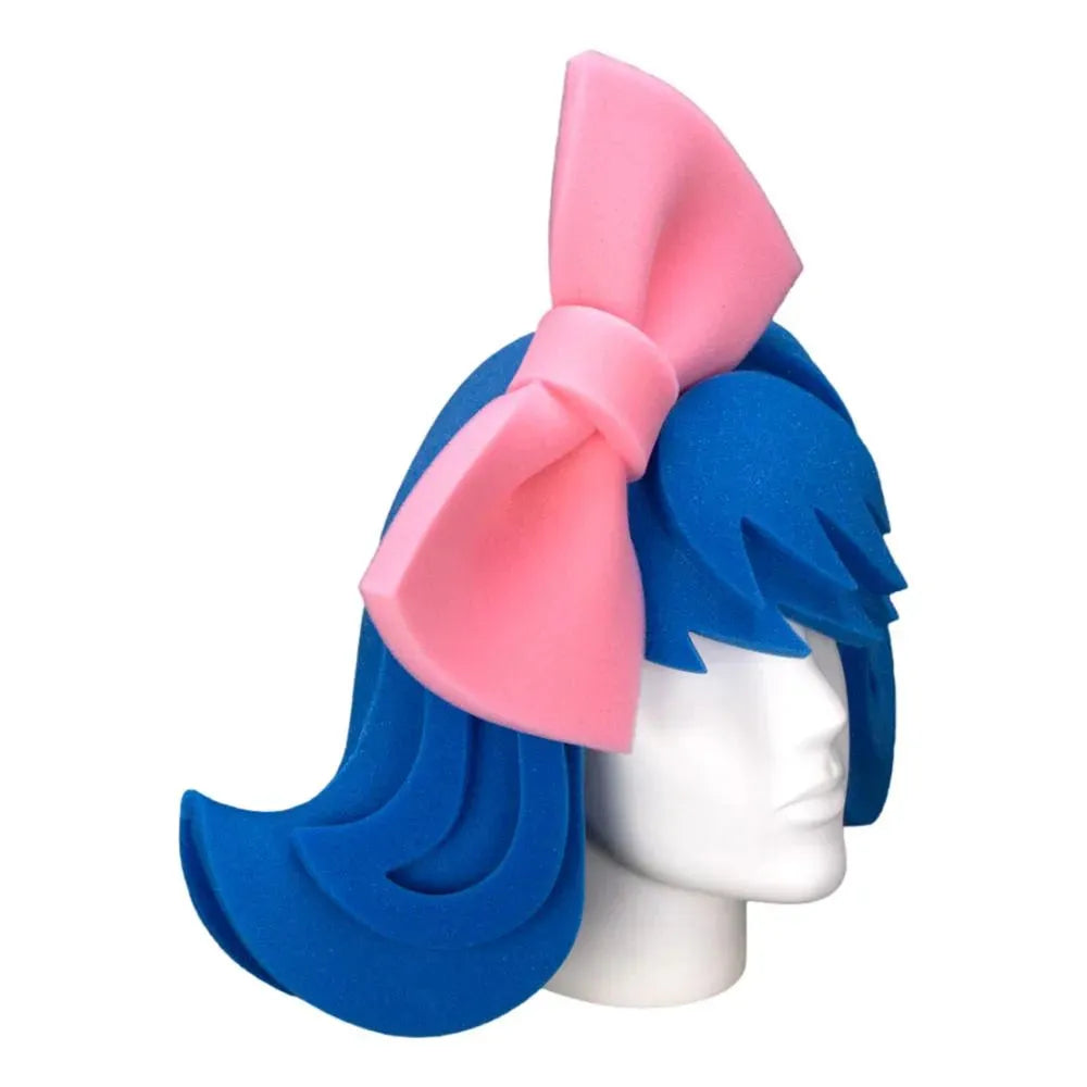 Wig with Large Bow