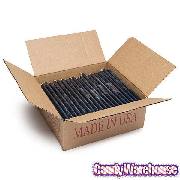 Wild Blueberry Hard Candy Sticks: 100-Piece Box