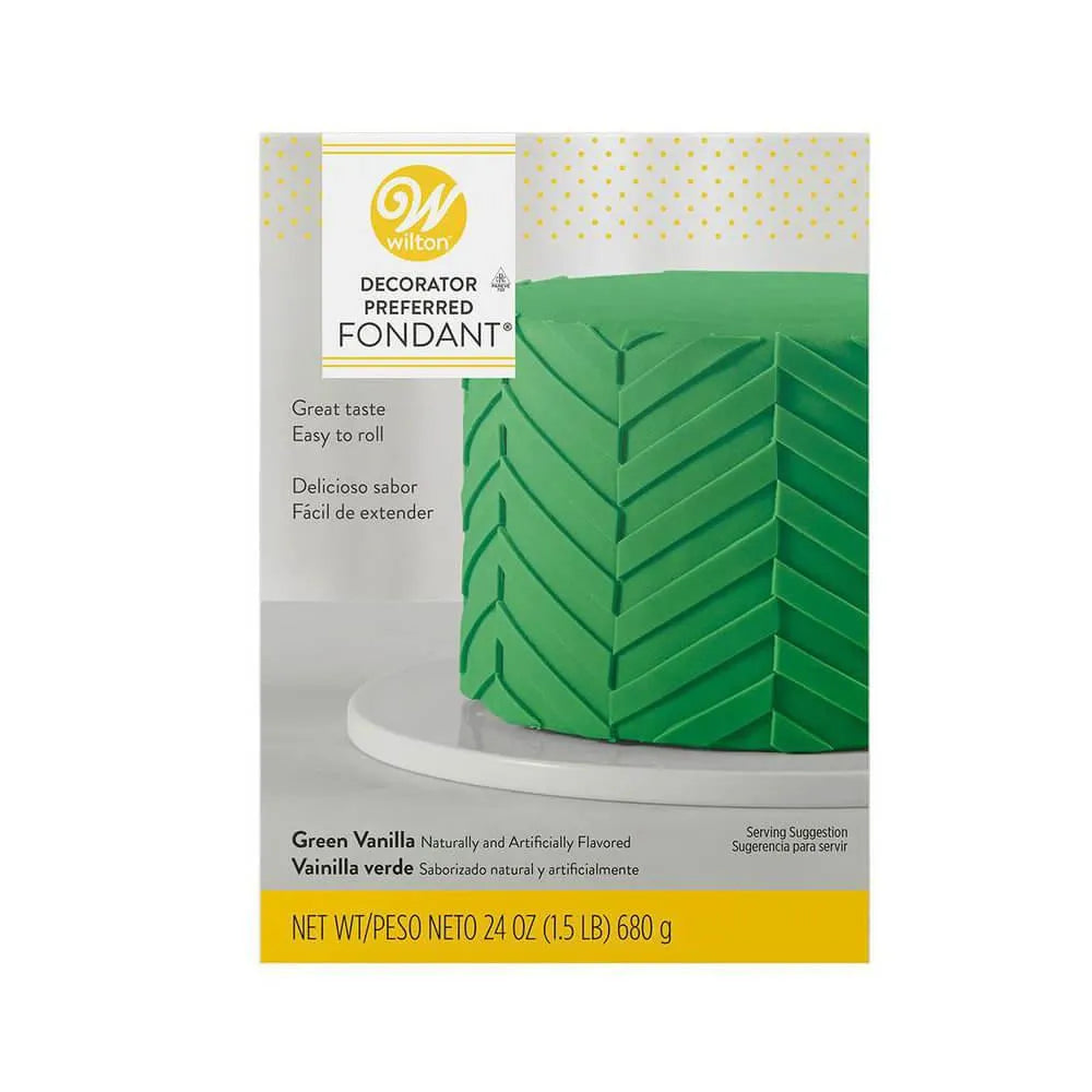 Wilton Decorator Preferred Fondant - Green: 24-Ounce Package