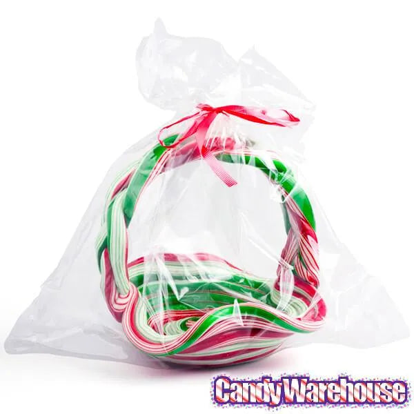 Wintergreen Mint Twist Hard Candy Basket