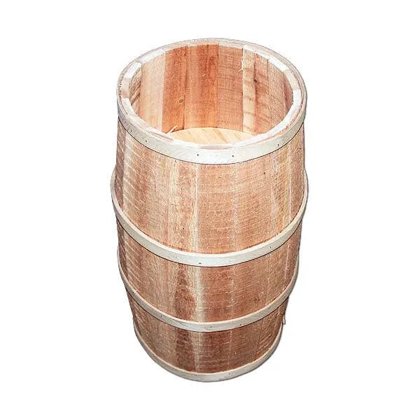 Wooden Candy Barrel: 14x24-Inch