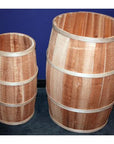 Wooden Candy Barrel: 14x24-Inch