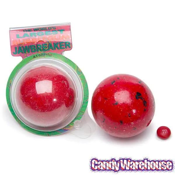 World's Largest Bubble Gum Jawbreakers: 12-Piece Display