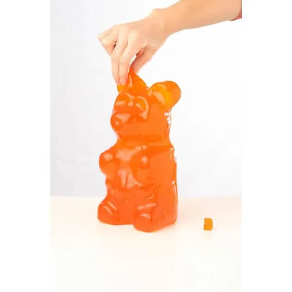 World's Largest Gummy Bear Candy Gift Box - Orange