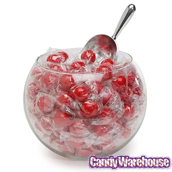 Wrapped 1-Inch Gumballs - Apple Red: 200-Piece Bag