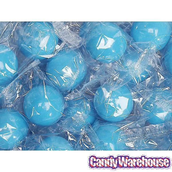 Wrapped 1-Inch Gumballs - Caribbean Blue: 200-Piece Bag