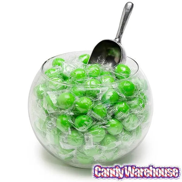 Wrapped 1-Inch Gumballs - Kiwi Green: 200-Piece Bag