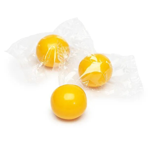 Wrapped 1-Inch Gumballs - Sunshine Yellow: 200-Piece Bag