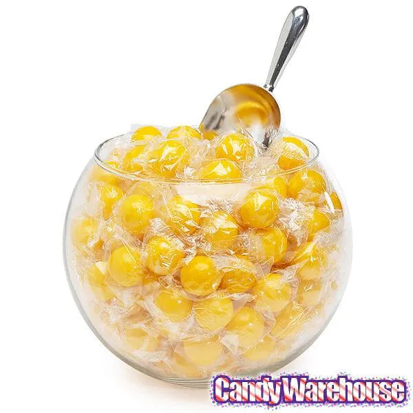 Wrapped 1-Inch Gumballs - Sunshine Yellow: 200-Piece Bag