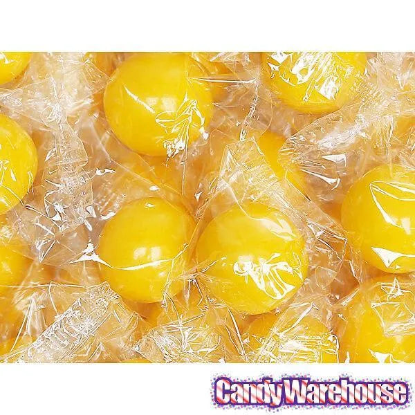 Wrapped 1-Inch Gumballs - Sunshine Yellow: 200-Piece Bag