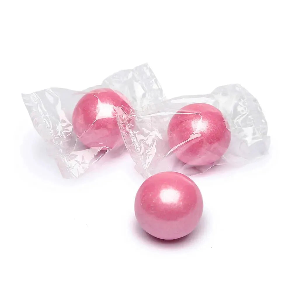 Wrapped 3/4-Inch Gumballs - Shimmer Light Pink: 100-Piece Bag