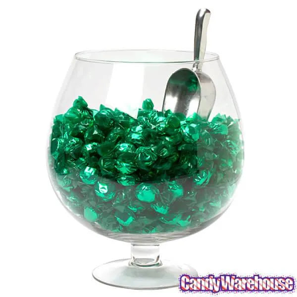 Wrapped Hard Candy Ovals - Green - Lime: 5LB Bag