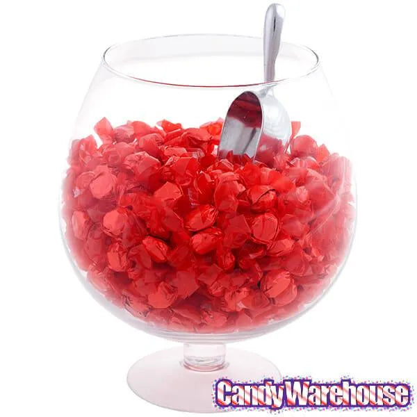 Wrapped Hard Candy Ovals - Red - Cherry: 5LB Bag