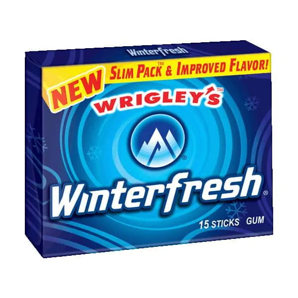 Wrigley's Winterfresh Gum Slim Packs: 10-Piece Box