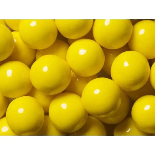 Yellow 1-Inch Gumballs: 2LB Bag