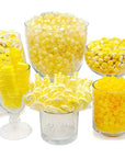 Yellow Candy Bar Table Assortment