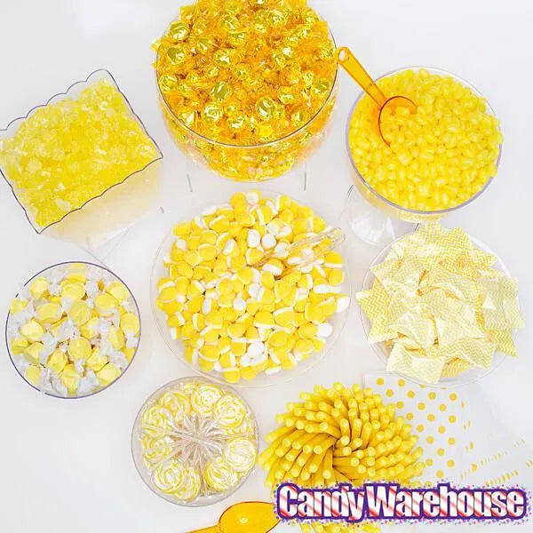 Yellow Candy Buffet Kit: 25 to 50 Guests