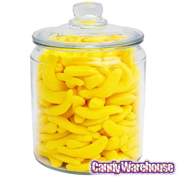 Yellow Gummy Bananas Candy: 2KG Bag