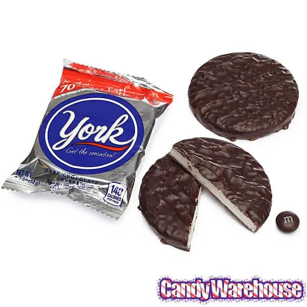 York Peppermint Patties Candy Packs: 36-Piece Box