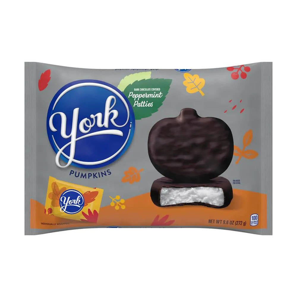 York Peppermint Patties Pumpkins: 20-Piece Bag