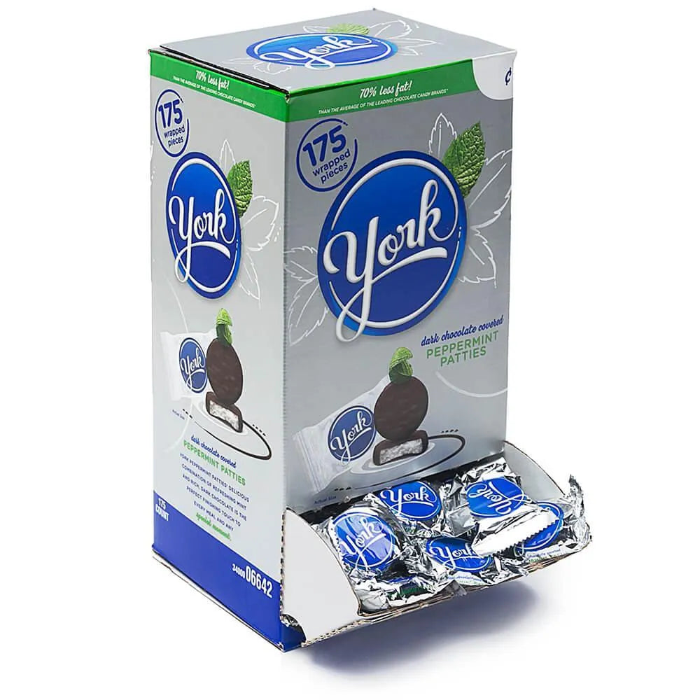 York Peppermint Patties Snack Size Packs: 175-Piece Box