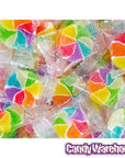 YumJunkie Rainbow Vortex Wheels Hard Candy: 5LB Bag