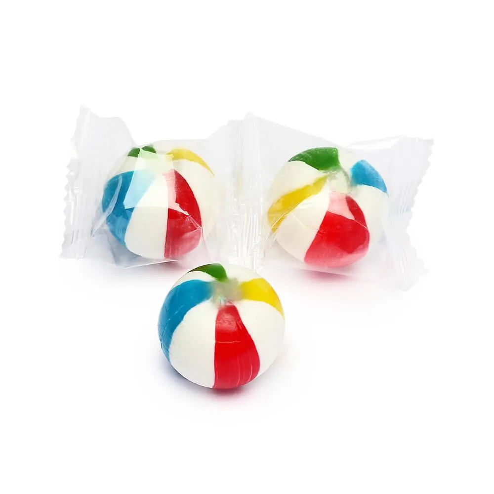 YumJunkie Sassy Spheres Jumbo Beach Balls Hard Candy: 5LB Bag