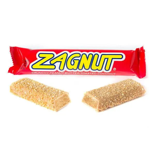 Zagnut Candy Bars: 18-Piece Box