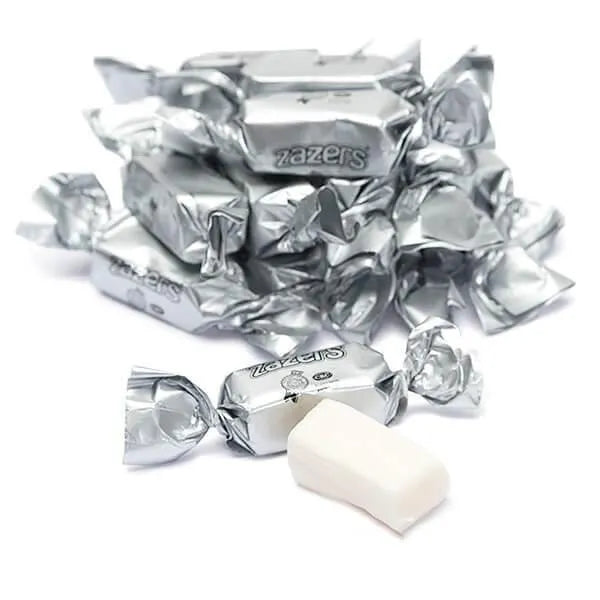 Zazers Silver Foiled Pineapple Chewy Candy: 1LB Bag